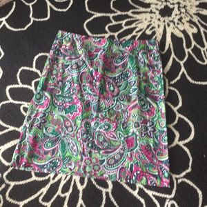 Talbots Skirt 12 Petite Great Summer Skirt